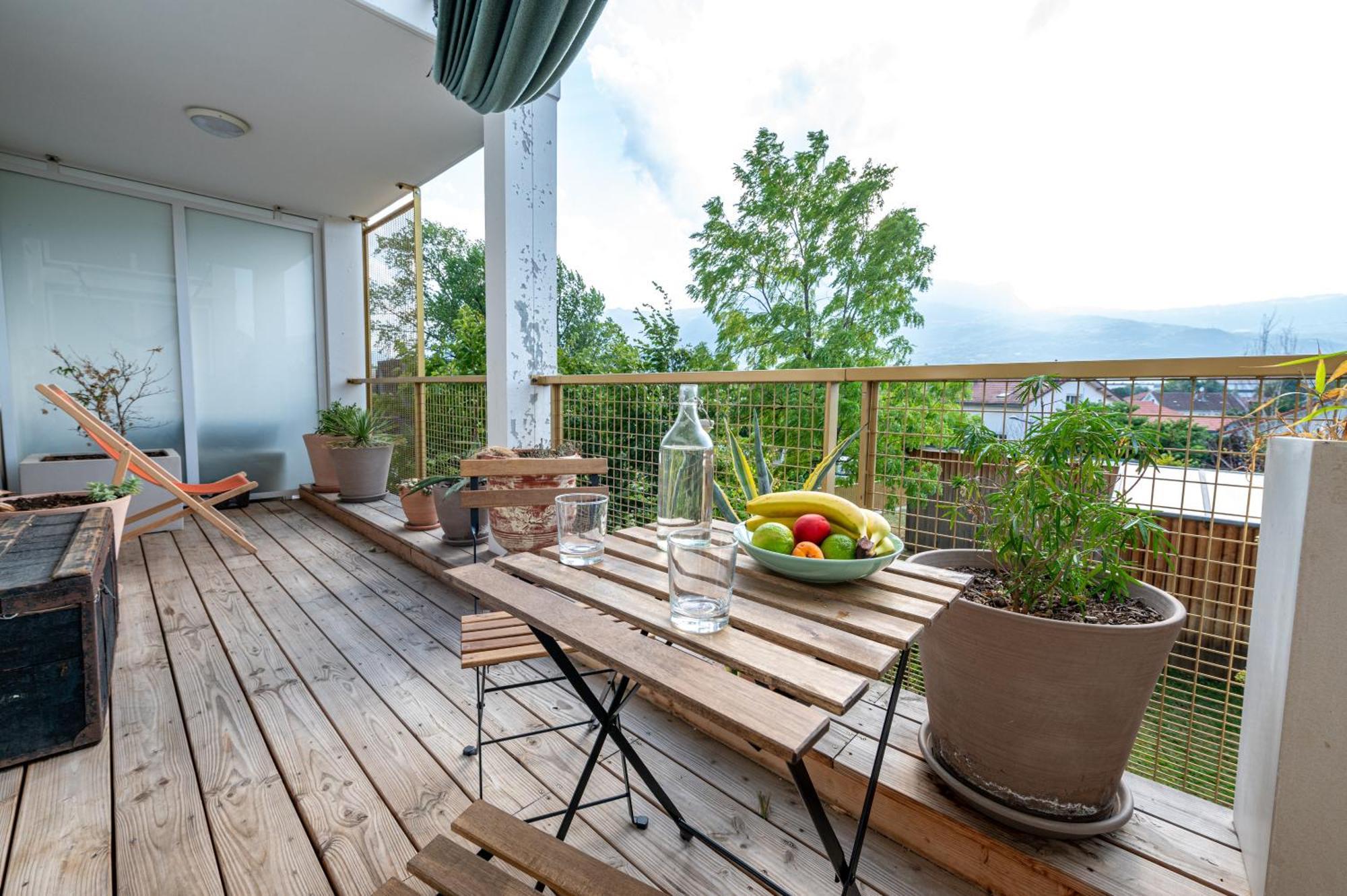 Calme Et Verdure: Vue Montagne - Terrasse - Wifi Grenoble Esterno foto